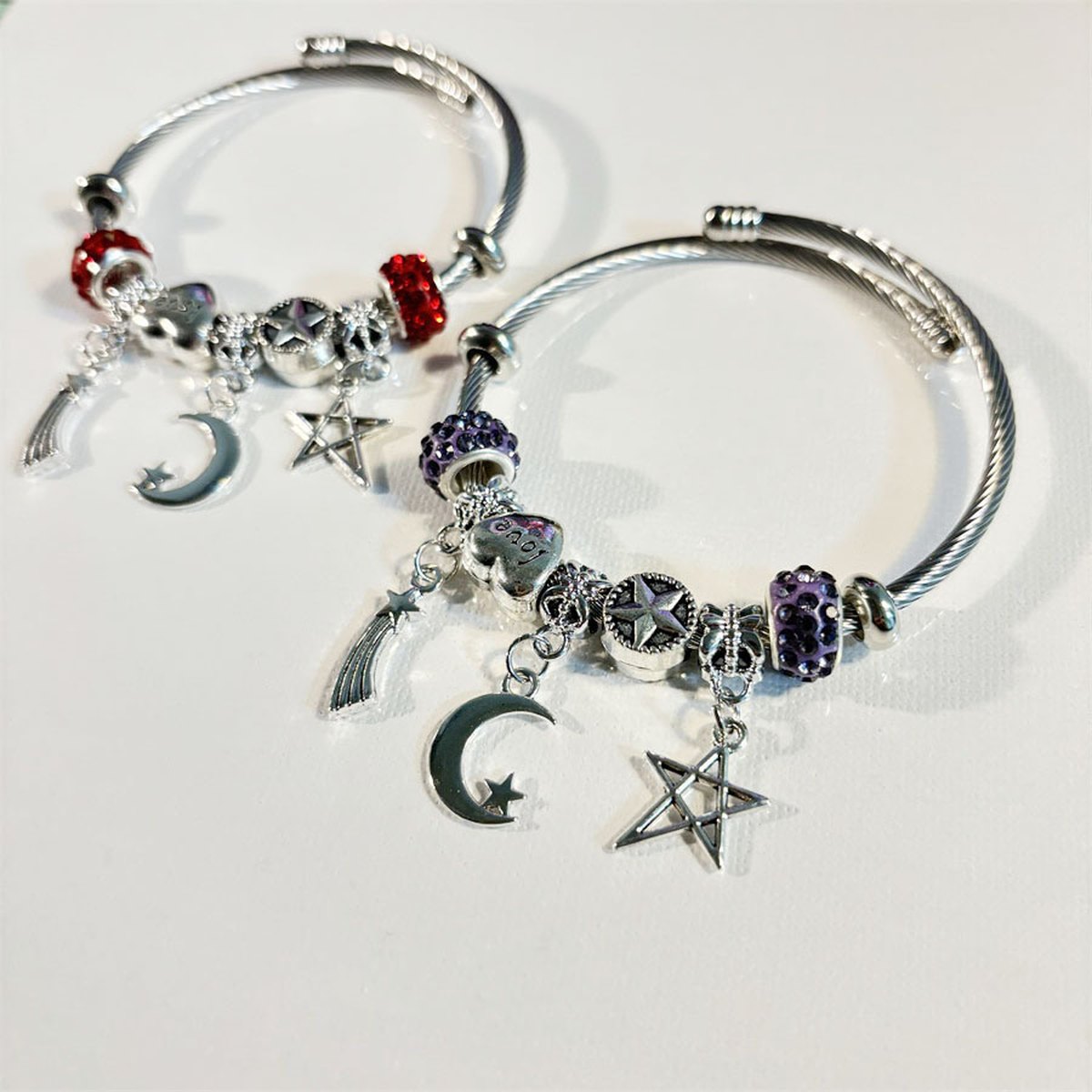Charm Bracelet Xingx Sun Pendant DIY