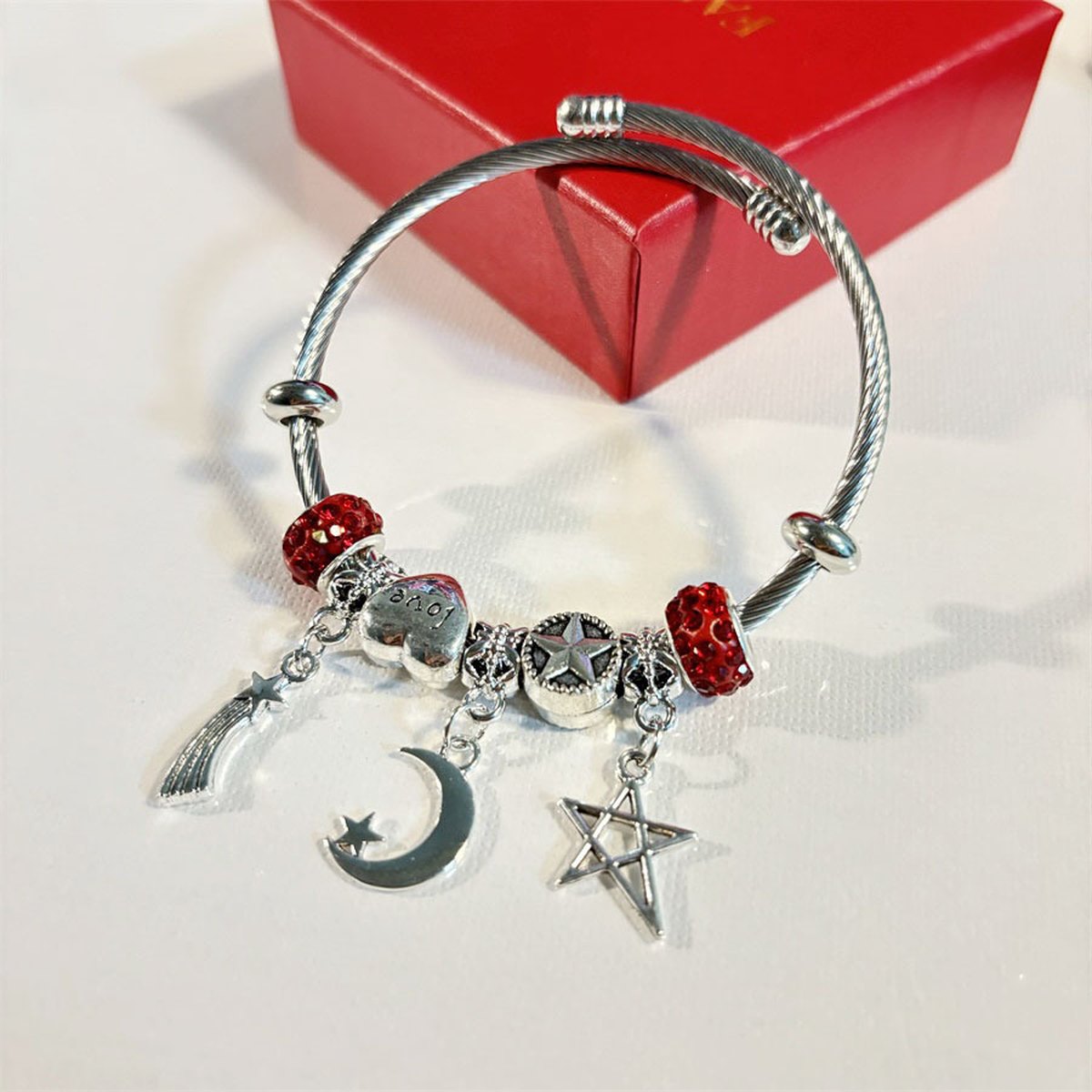 Charm Bracelet Xingx Sun Pendant DIY