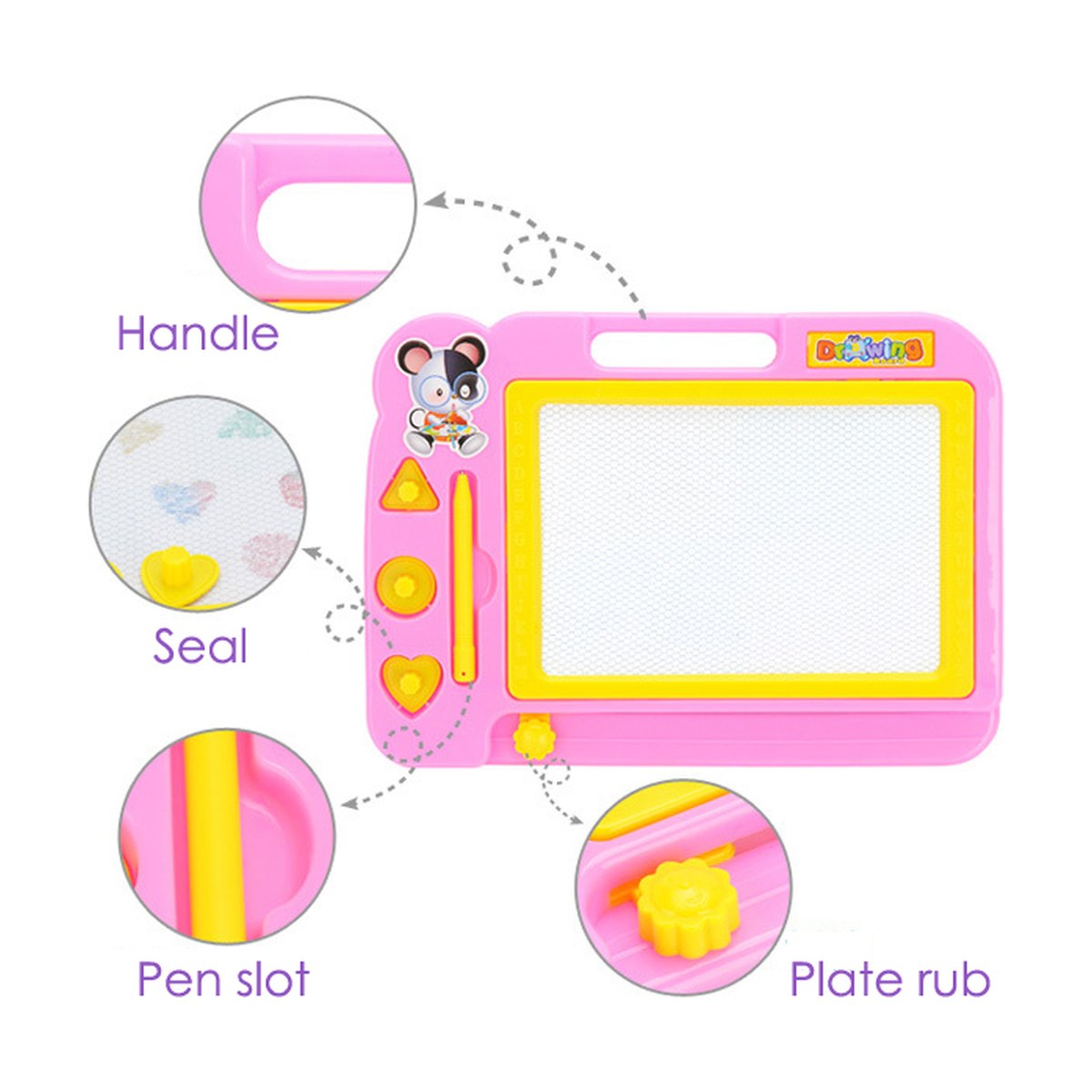 Children's Drawing Board Magnetic Writing