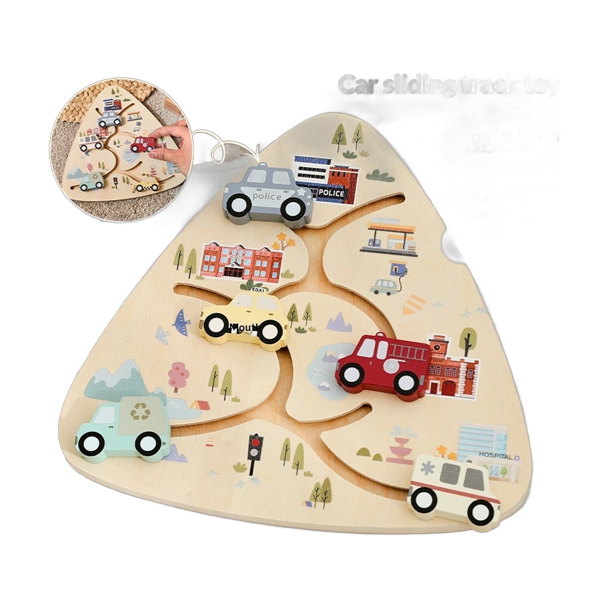 Childrens Educational Track Maze Toy
