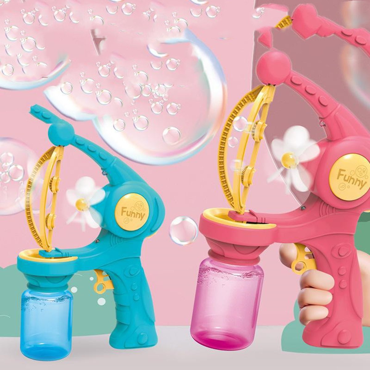 Children's Electric Bubble Machine Toys Fully Automatic