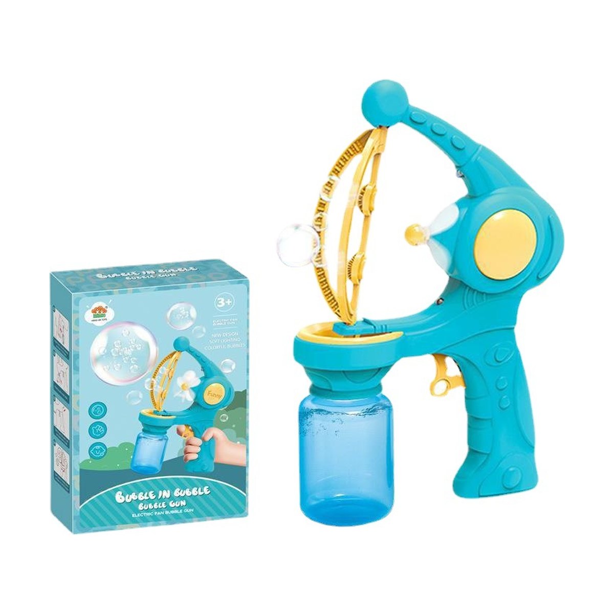 Children's Electric Bubble Machine Toys Fully Automatic