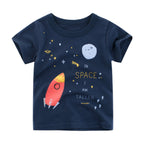 Children's Rocket Print T-shirt