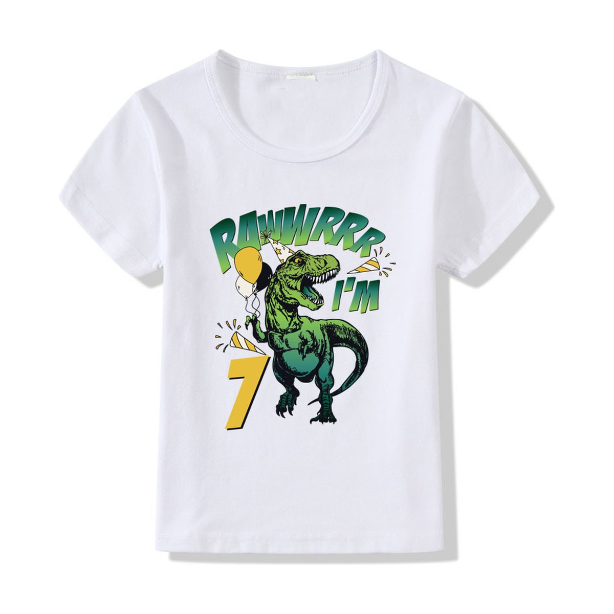 Children's T-shirt Numbers 1-9 Birthday