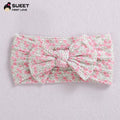 Children's Wide-brimmed Elastic Bow Baby Printed Headband
