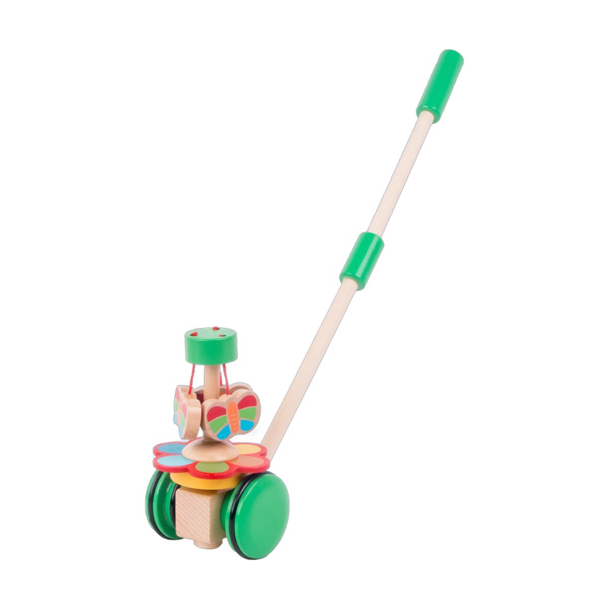 Children's Wooden Toddler Stroller Toy