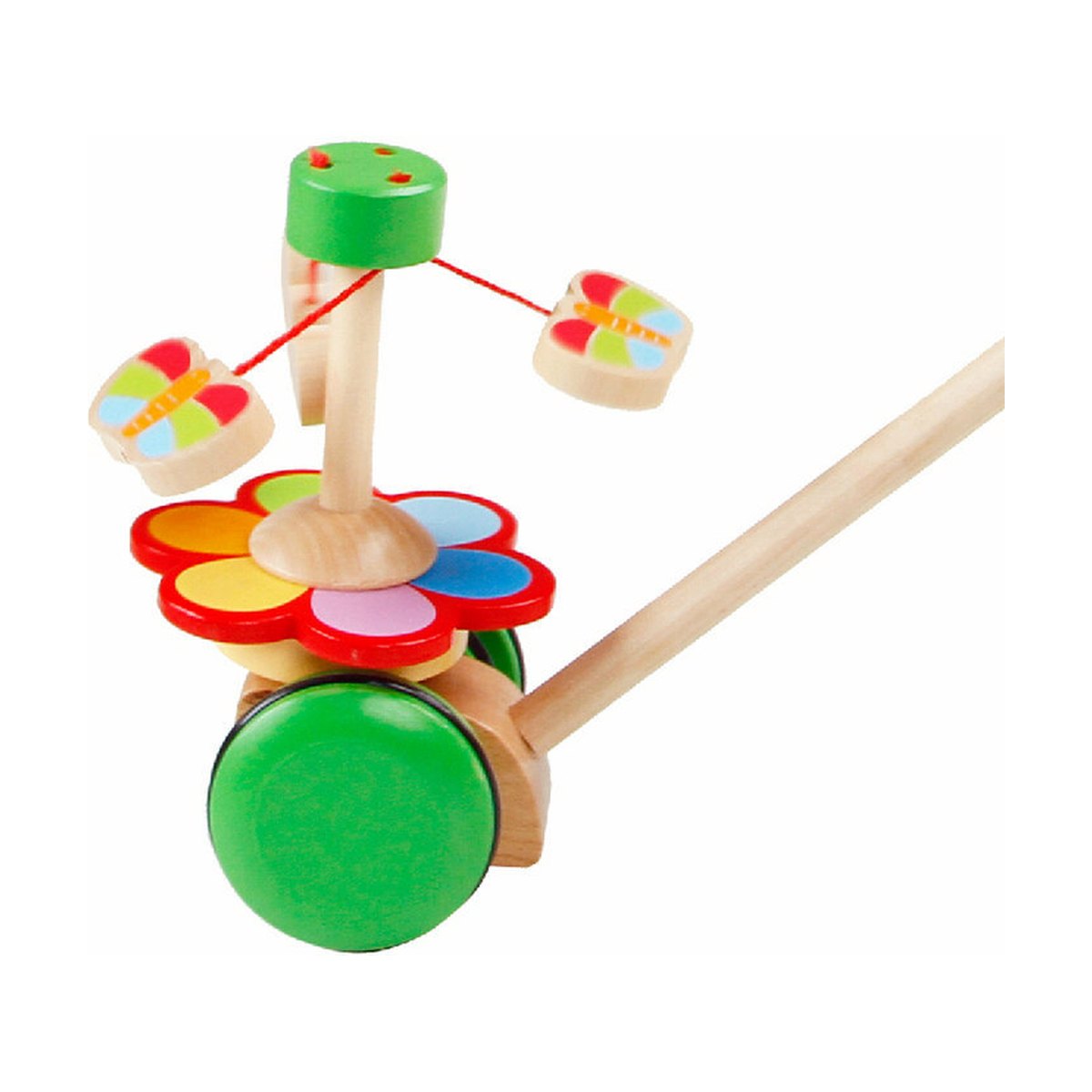 Children's Wooden Toddler Stroller Toy