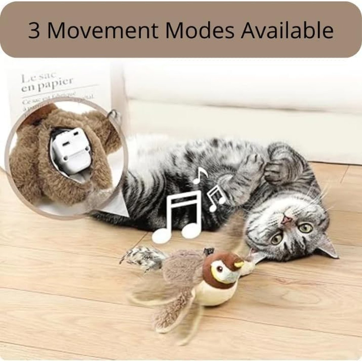 Chirping Bird Cat Toy