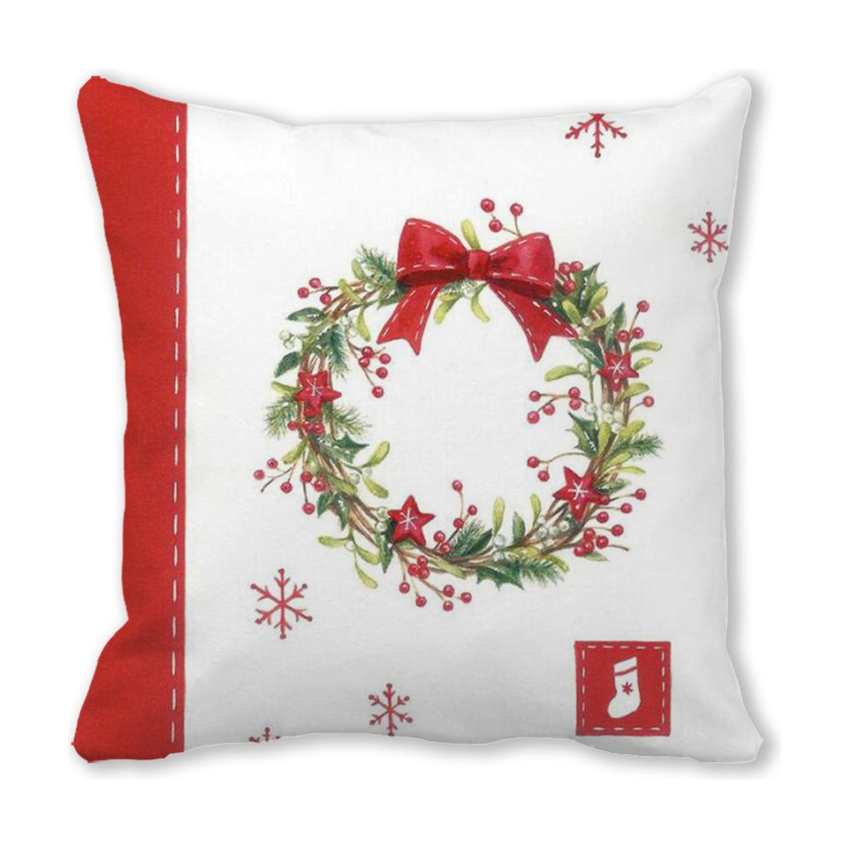 Christmas Garland Pillowcase