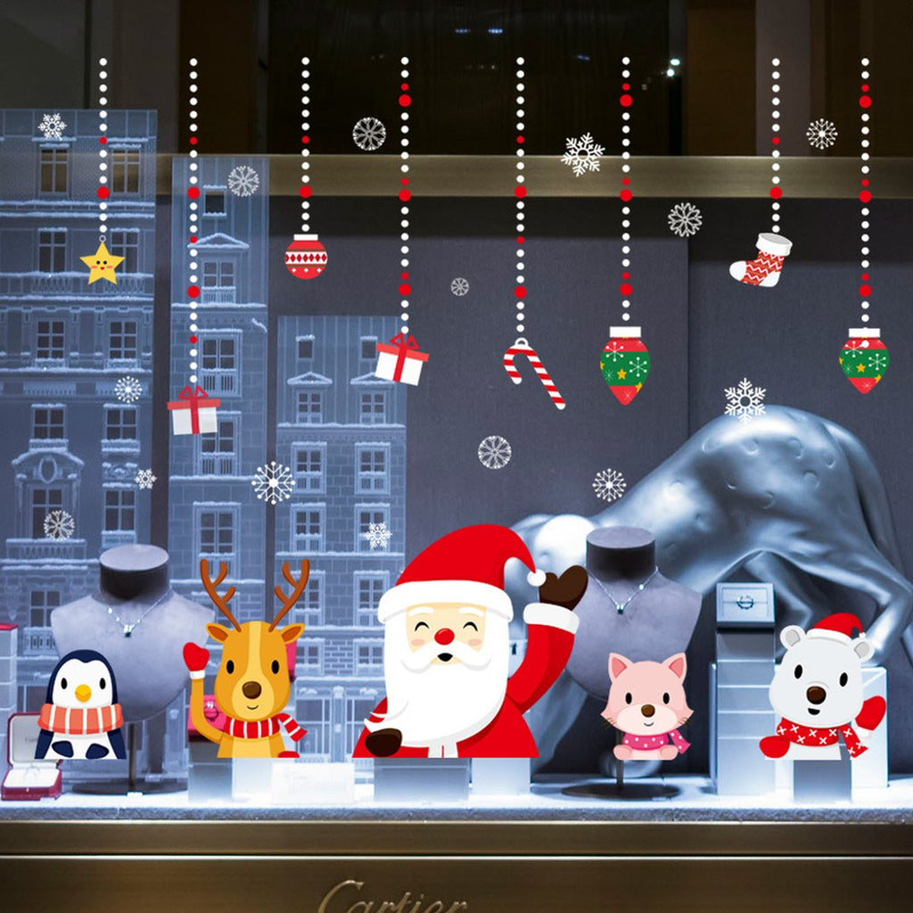 Christmas Ring Window Stickers