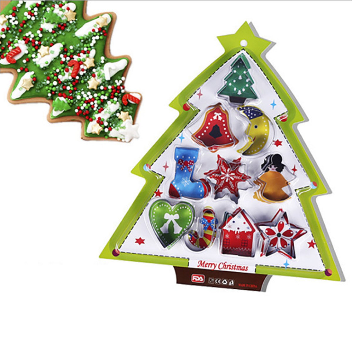 Christmas Scene Cookie Cutters