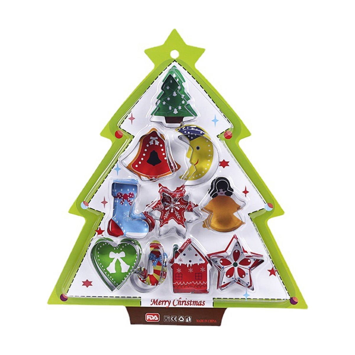 Christmas Scene Cookie Cutters