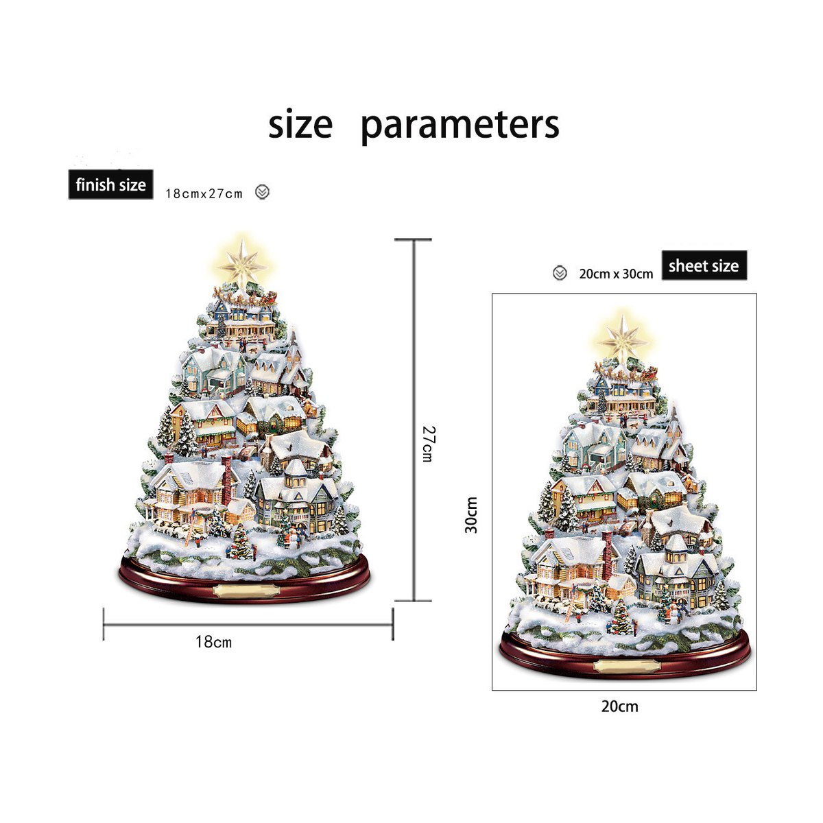 Christmas Tree Window Stickers