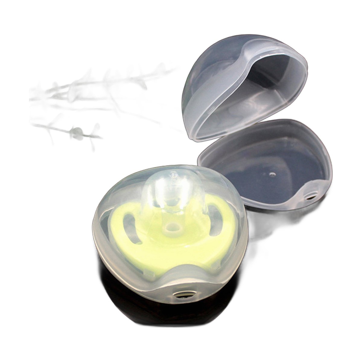 Clear Pacifier Storage Box
