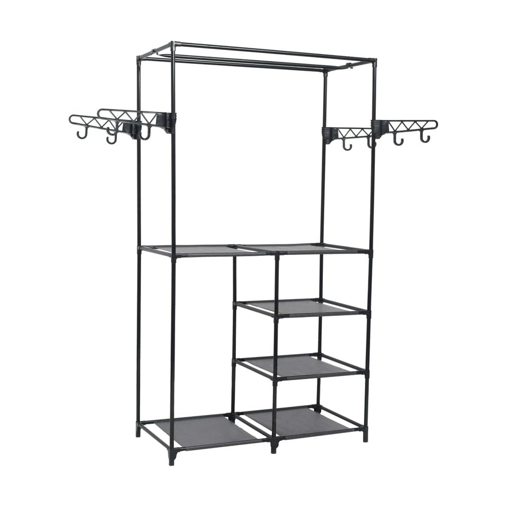 Clothes Rack Steel Non-woven Fabric 87x44x158 Cm