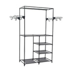 Clothes Rack Steel Non-woven Fabric 87x44x158 Cm