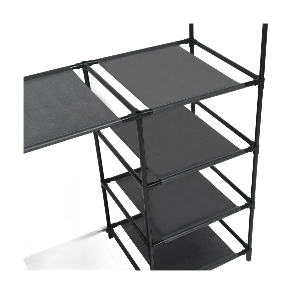Clothes Rack Steel Non-woven Fabric 87x44x158 Cm
