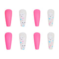 Cloud Smile Nail Stickers