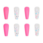 Cloud Smile Nail Stickers