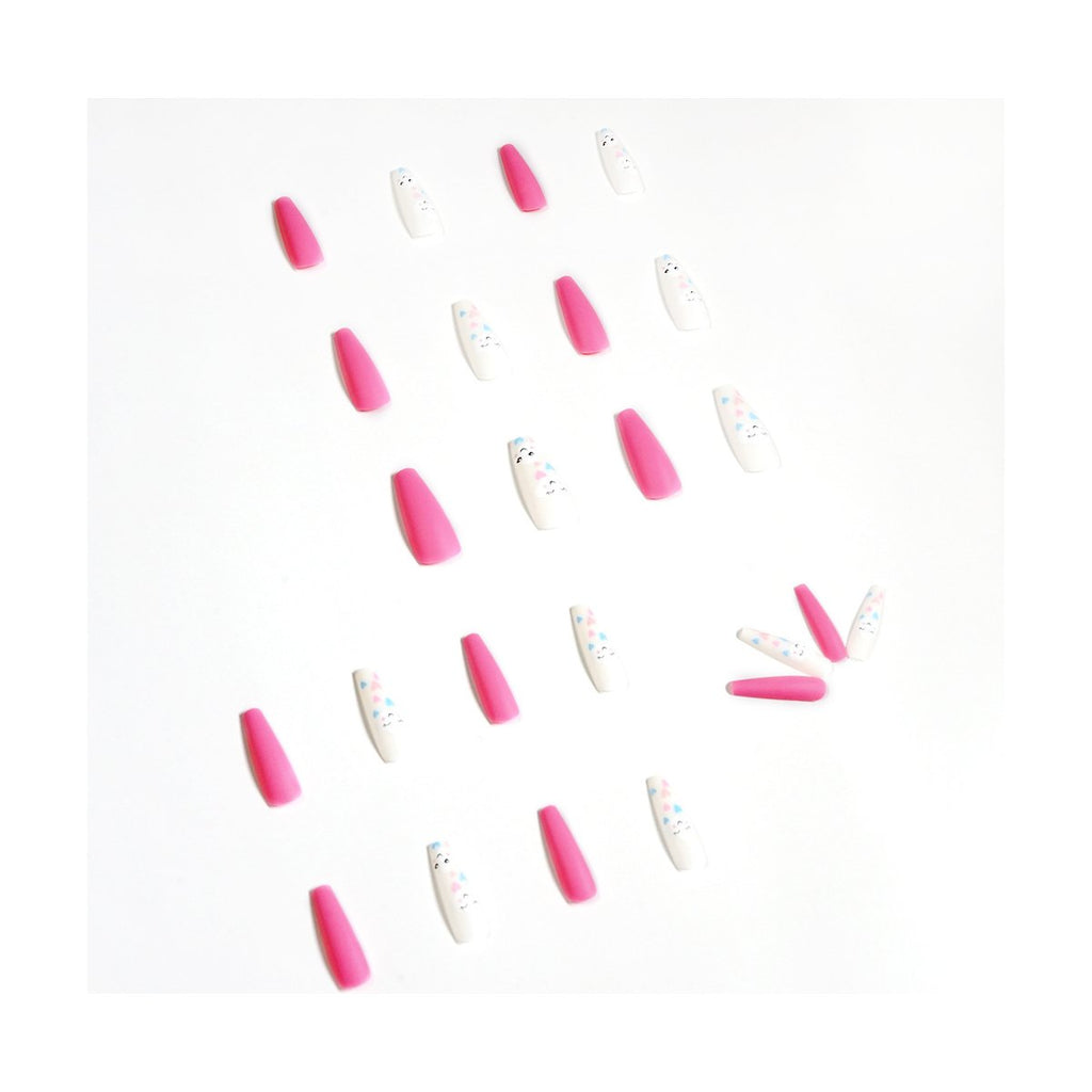 Cloud Smile Nail Stickers