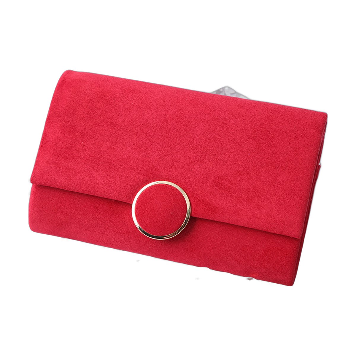 Clutch Bag Red Dress Chain