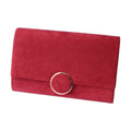 Clutch Bag Red Dress Chain