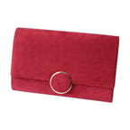 Clutch Bag Red Dress Chain