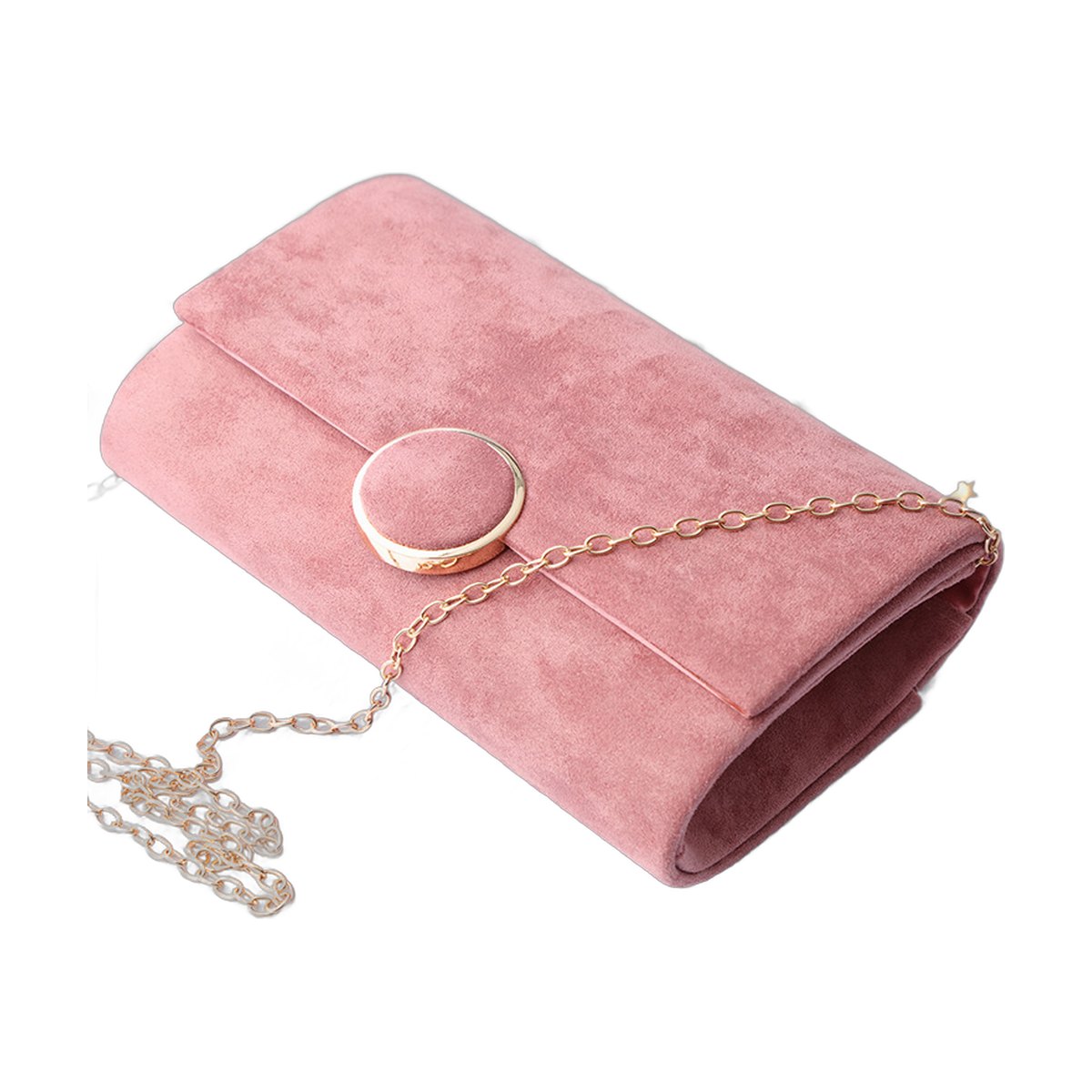 Clutch Bag Red Dress Chain