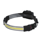 Cob LED Headlamp Built-in Battery Rechargeable Head