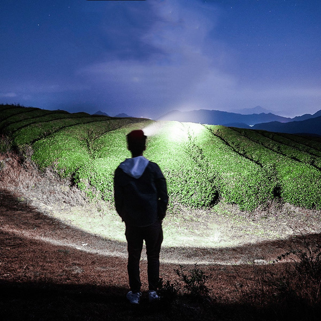 Cob Strong Light Sensing Headlamp Night Running