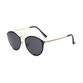 Color Film Sunglasses Reflector Rimless