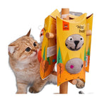 Colorful Felt Stretch Ball Cat Toy Pet