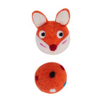 Colorful Felt Stretch Ball Cat Toy Pet