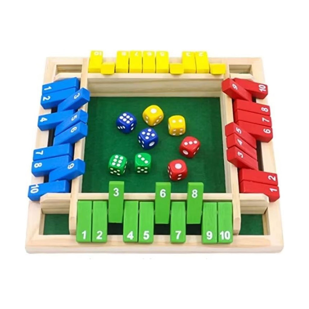 Colorful PU Dice Board Game Reverser Kids
