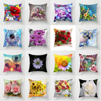 Colorful Sunflower Cushion Cover