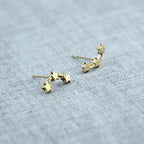 Constellation Stud Earrings Silver Mini