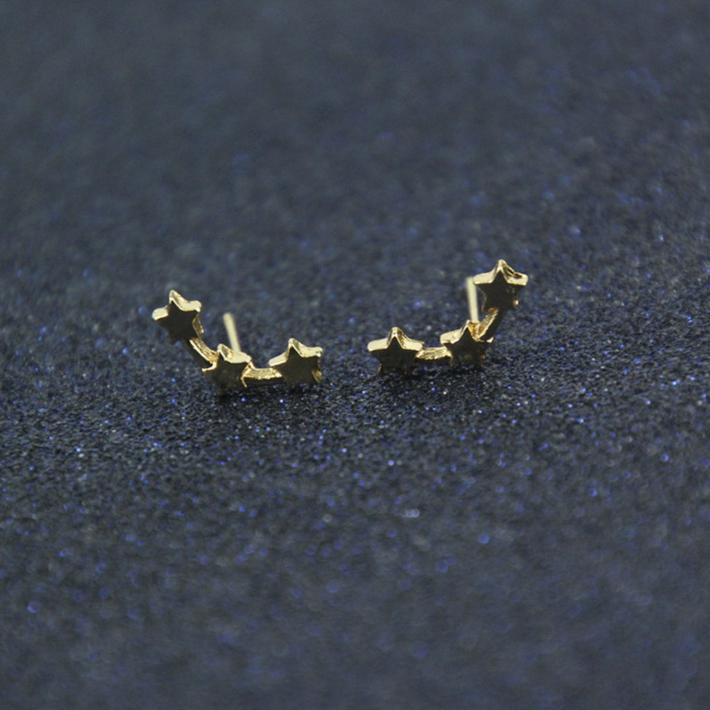 Constellation Stud Earrings Silver Mini