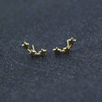 Constellation Stud Earrings Silver Mini