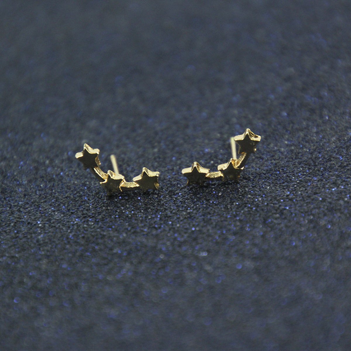 Constellation Stud Earrings Silver Mini
