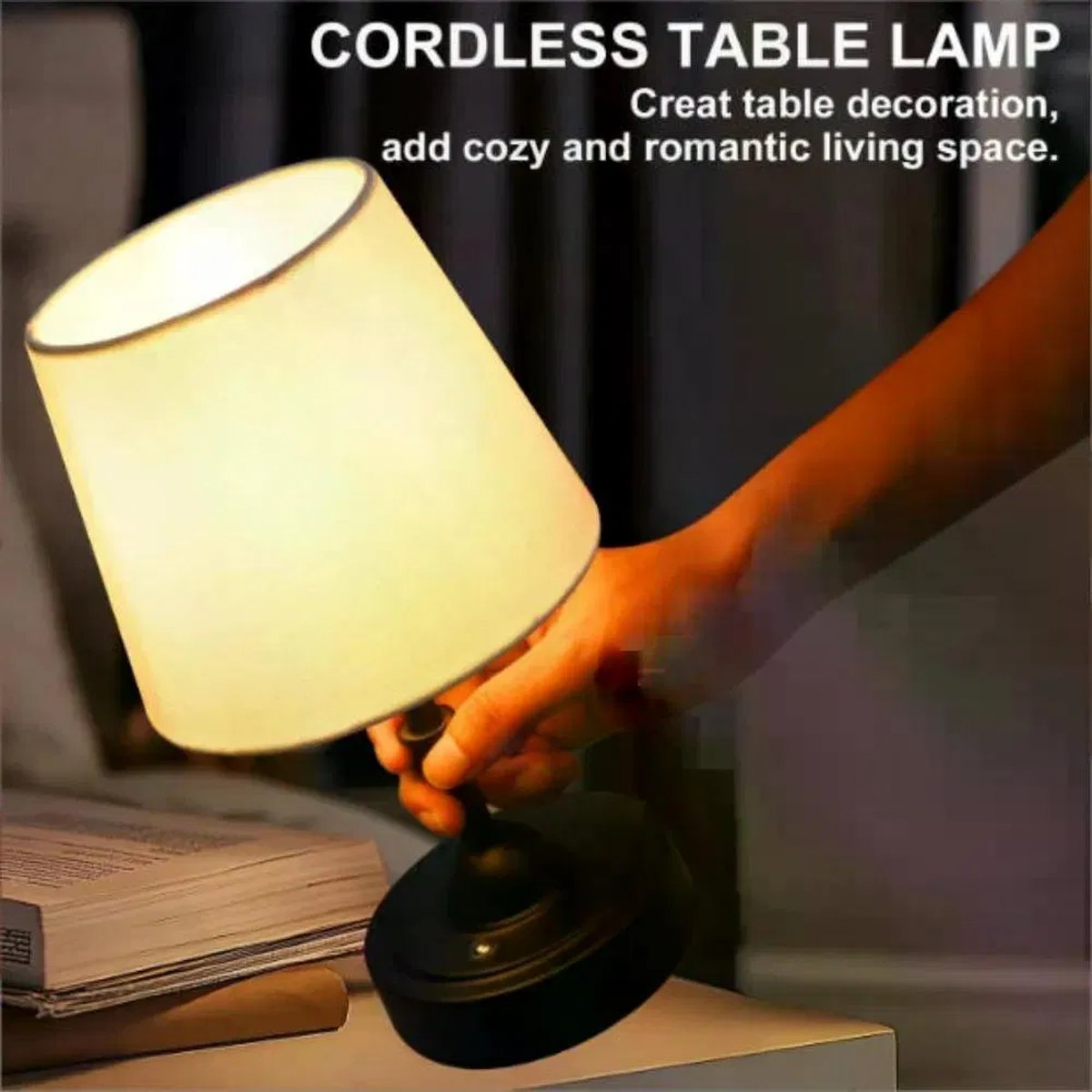 Cordless Touch Table Lamp