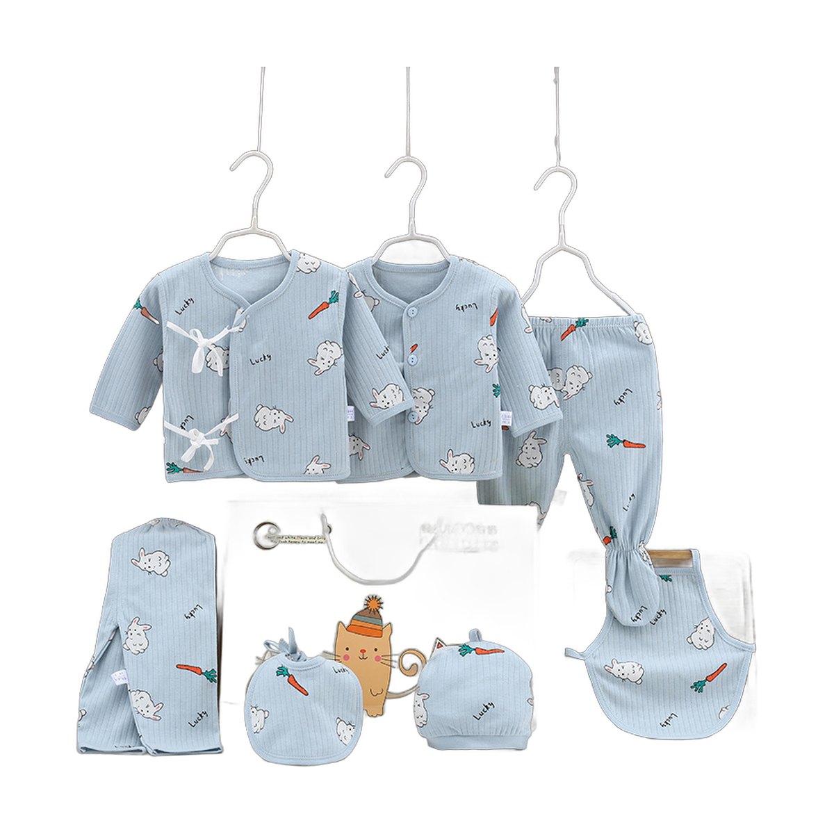 Cotton Baby Clothes Gift Box Set
