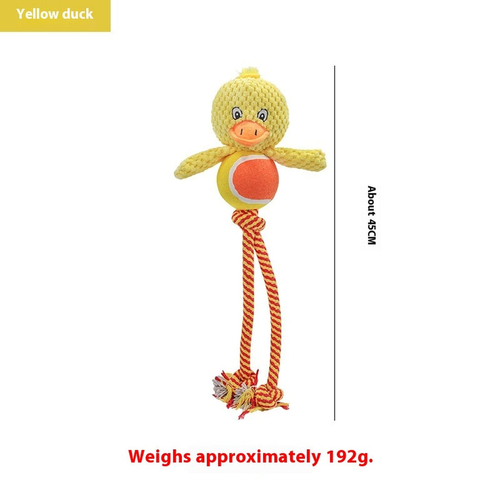 Cotton String Dog Toy Interactive Biting