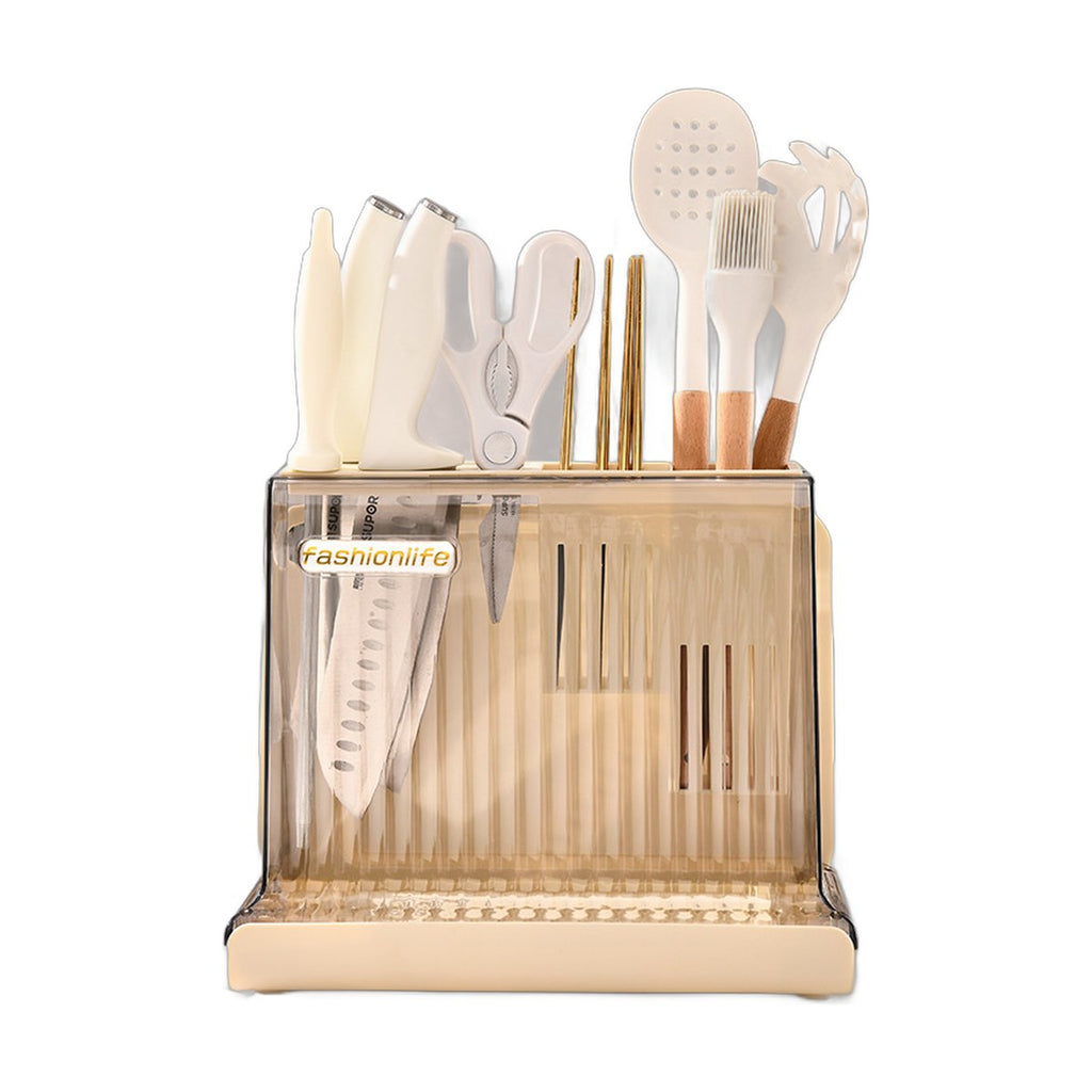 Cream Kitchen Storage Shelf