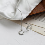 Creative Asymmetric Ear Cuff Without Piercing