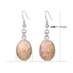 Creative Natural Shell Earrings Oval