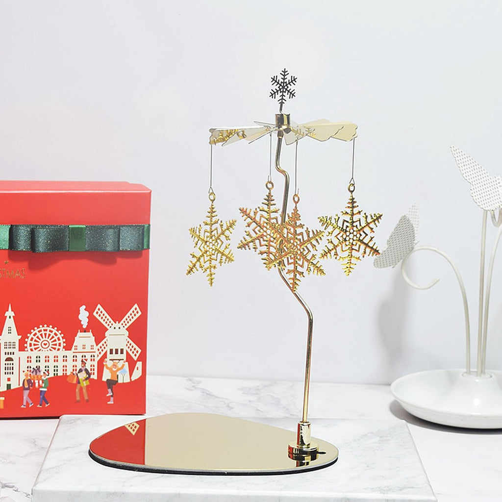 Creative Scented Candles Triangular Tray Rotating Candle
