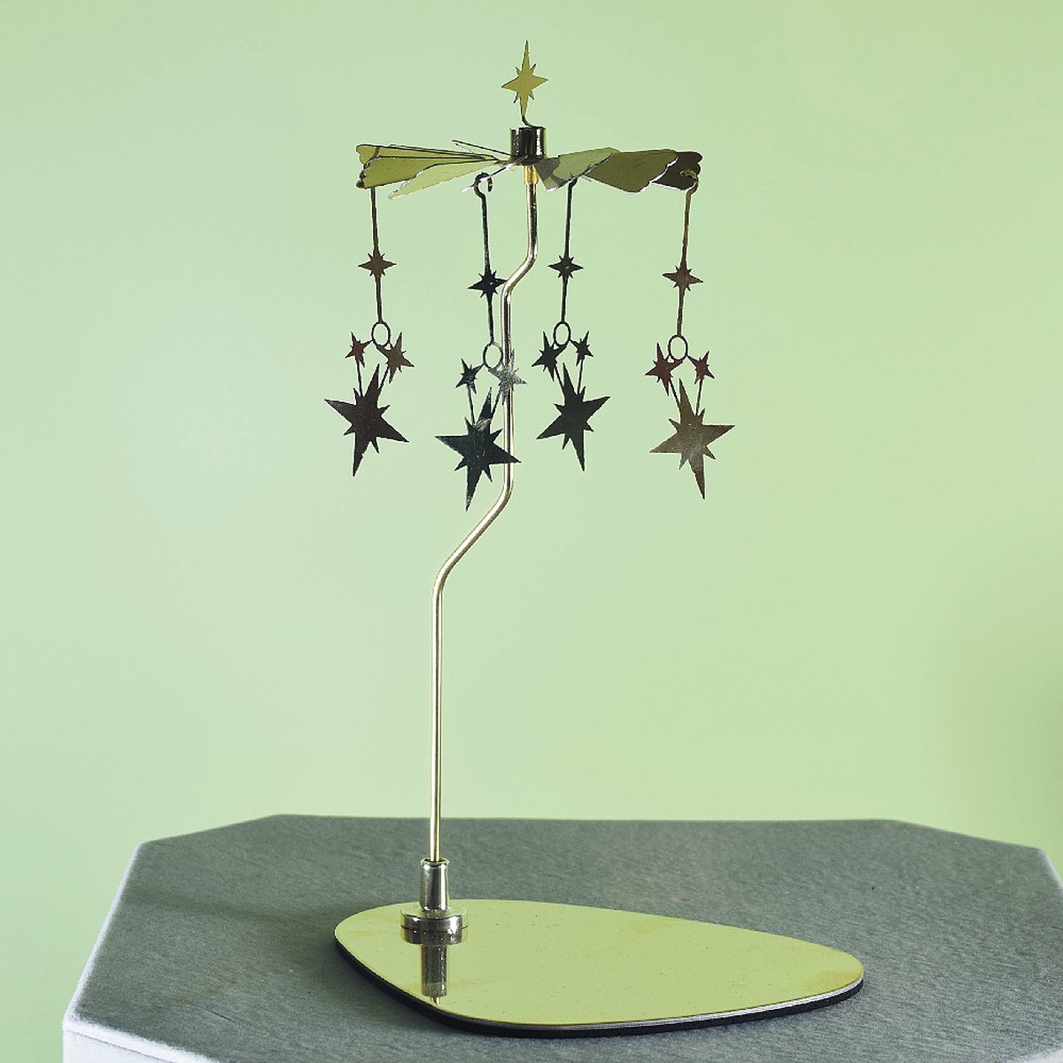 Creative Scented Candles Triangular Tray Rotating Candle