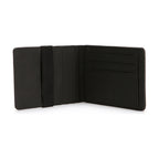 Cross Pattern PU Elastic Band Card Holder