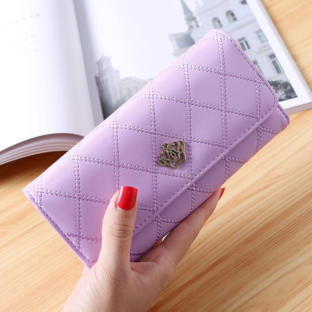 Crown Wallet Embroidered