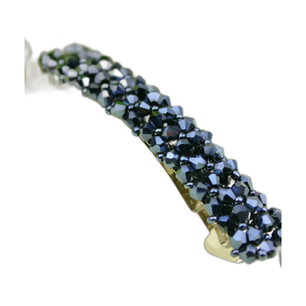 Crystal Hair Clips (4 rows)